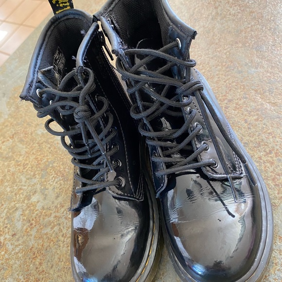 Doc Marten’s Patent Leather Boots - Picture 1 of 10
